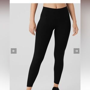 ALO YOGA Alosoft High-Waist 7/8 Highlight Legging Small